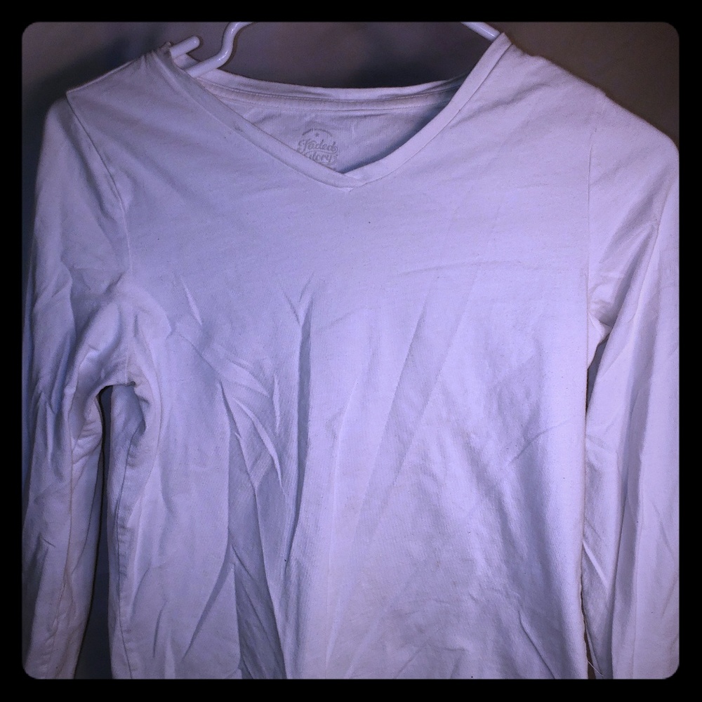 Long Sleeve White Shirt